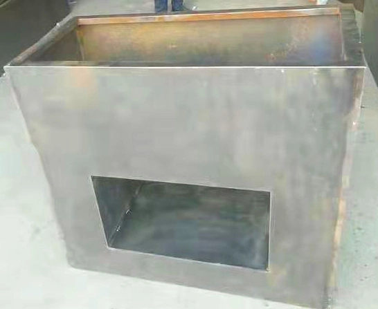 Plantadores de metal Corten plantador de caixa de janela de aço